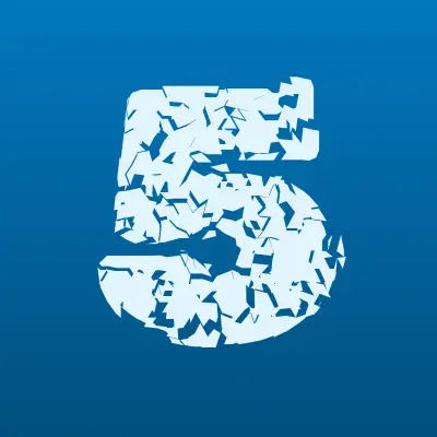 5 Океанов, туристическое агентство, лого-визитка