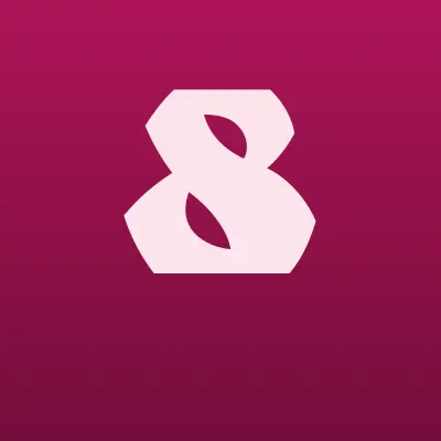 #8, типография, лого-визитка