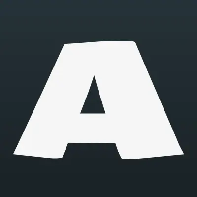 Автокэмп, сеть магазинов автотоваров, лого-визитка