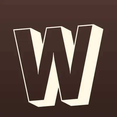 Wonder flowers, магазин цветов, лого-визитка